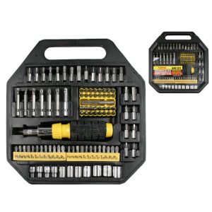 Profi Schraubendreher Set mit Ratschengriff. 101 teilig