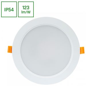 LED Einbau-Panel rund. 18W 2200lm. warmweiß 230V~