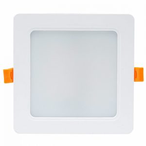 LED Einbau-Panel eckig. 12W. warmweiß. 230V~