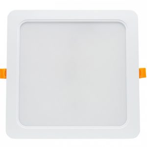 LED Decken-Einbauleuchte DURE-3. 24W warmweiß eckig weiß