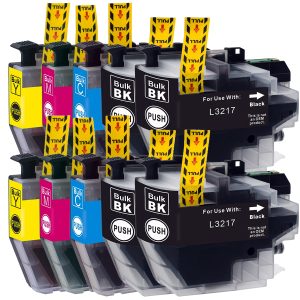 Sparset: 10 Patronen für Brother BS3217-10-Chip