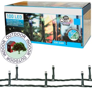 Lichterkette 100 LED 8m Multicolor 8 Modi 230V