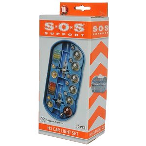 Kfz Lampen- / Sicherungsset H1. 30 Teile