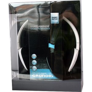 Grundig Stereo-Kopfhörer. Basic Edition. white/grey. flex