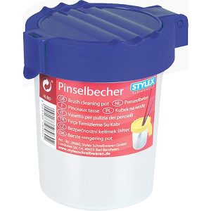 Pinselbecher. blau