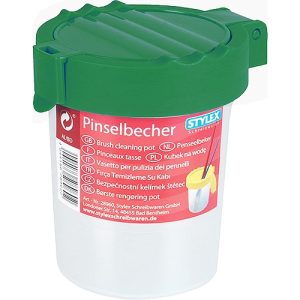Pinselbecher. grün