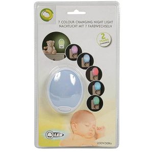 LED Nachtlicht mit Farbwechsel. 0.6 W