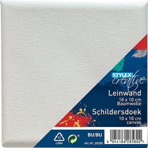Leinwand. 10 x 10 cm