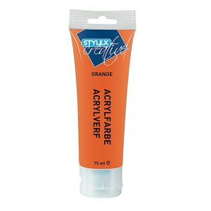 Acrylfarbe. 75 ml. orange