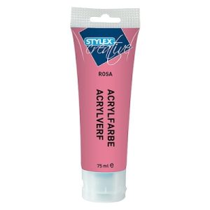 Acrylfarbe. 75 ml. neonpink