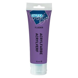 Acrylfarbe. 75 ml. flieder