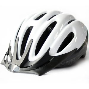 Fahrradhelm. Größe L. weiß