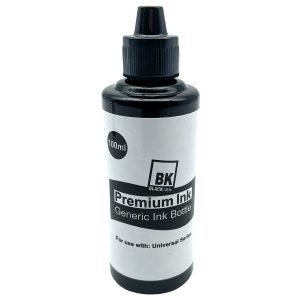 Premium Nachfülltinte für Lexmark Drucker 100ml Schwarz/Black