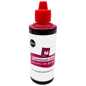 Premium Nachfülltinte für HP Drucker 100ml Magenta