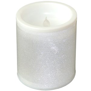 LED-Kerze Ø7.5cm Höhe 8cm
