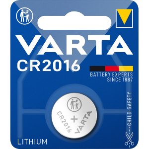 Knopfzelle Lithium. CR-2016 Varta