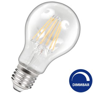 LED Birne E27. 7.5W. 800lm warmweiß dimmbar