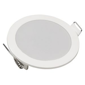 LED Einbau-Panel rund IP54. 5W. warmweiß. 230V. inkl. Trafo