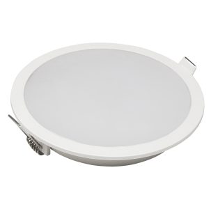 LED Einbau-Panel rund IP54. 10W. warmweiß. 230V inkl.Trafo