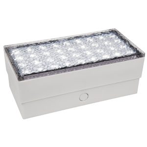 LED-Bodenleuchte „Pflasterstein“ 20x10x7cm. 180lm. neutralweiß