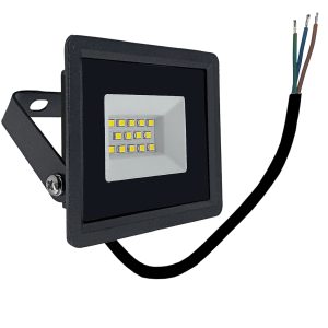 LED Fluter. 10W. 950lm. warmweiß. schwarz