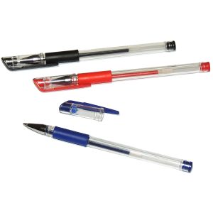 Gel Kugelschreiber / 3er Pack / 3 Farben
