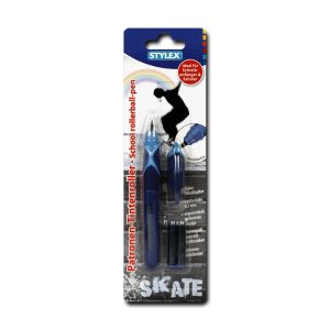 Patronen – Rollerpen. mit 2 Tintenpatronen
