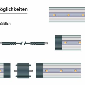 LED Unterbauleuchte 5W. 12V. 50cm. warmweiß