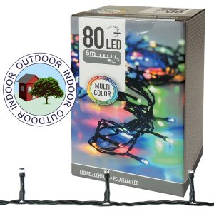 Lichterkette 80 LED 9m Multicolor