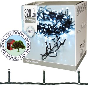 Lichterkette 320 LED 27m kaltweiß