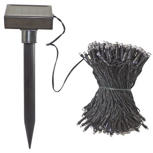 Solar-Lichterkette 200 LED 19.5m warmweiß