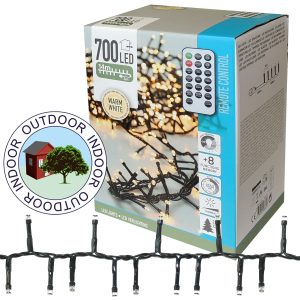 Lichterkette 700 LED 14m warmweiß Fernbedienung