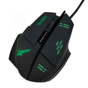 Logilink ID0157 USB Gaming-Maus Optisch. schwarz