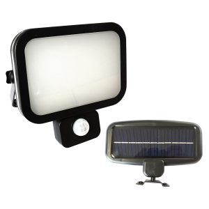 Solar LED-Wandleuchte 300lm mit Bewegungsmelder. Grundig