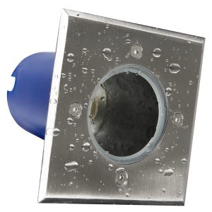 Bodenleuchte „BL-12Q“ GU10 Fassung. IP67. eckig