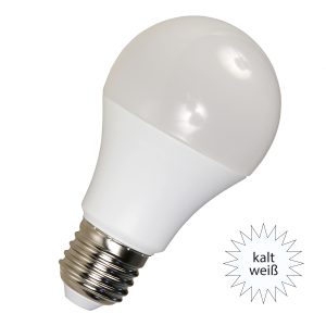 LED Birne E27. 7W. 550lm kaltweiß