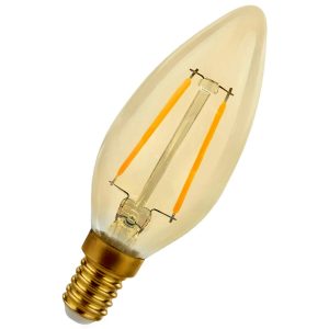 LED Kerze E14. 2W. 260lm komfort-warmweiß Filament