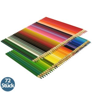 Buntstifte XL Mal-Set mitt 72 Stiften in 72 Farben