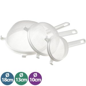 Küchensiebe feinmaschig im 3er Set
