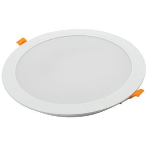LED Einbau-Panel rund. 24W. warmweiß. 230V~