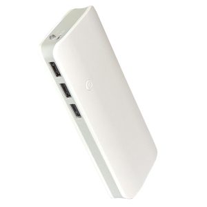 PowerBank 12000mAh. 3xUSB. weiß