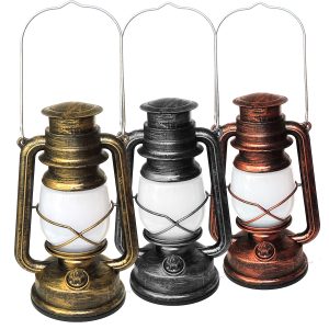 LED Laterne Retro. Metall patiniert. dimmbar