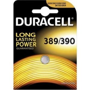 Duracell 1.5V Silberoxid 389/390 Knopfzelle