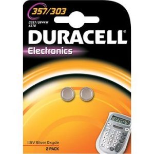 Duracell 1.5V Silberoxid 357/303 Knopfzelle