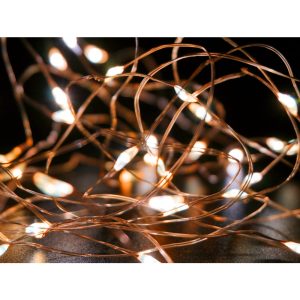 LED Lichterkette Mikro. 30 Mikro-LED 155cm