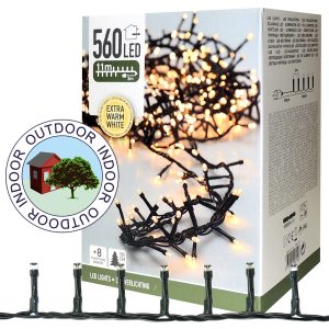 Lichterkette 560 LED 14m extra-warmweiß 8 Modi