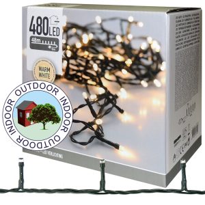 Lichterkette 480 LED 53m warmweiß 8 Modi