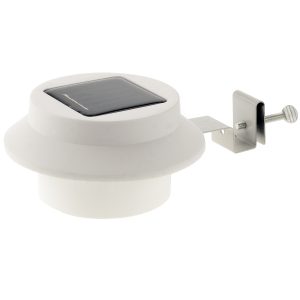 Solar Dachrinnenleuchte mit 3 LED. weiß