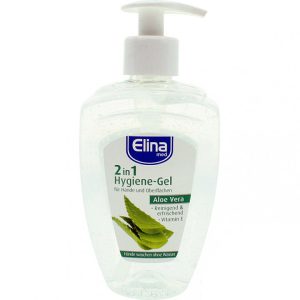 Desinfizierendes Handgel. Hygiene Gel 300ml 2in1