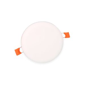 LED Einbau-Panel rund. 8W. rahmenlos. neutralweiß. 230V inkl.Trafo